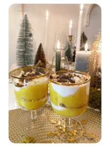 Nagerecht Kerst Mango Parfait